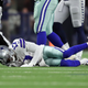 Illustration for article titled Cowboys WR Allen Hurns Leaves Game On Stretcher After Gruesome Leg Injury